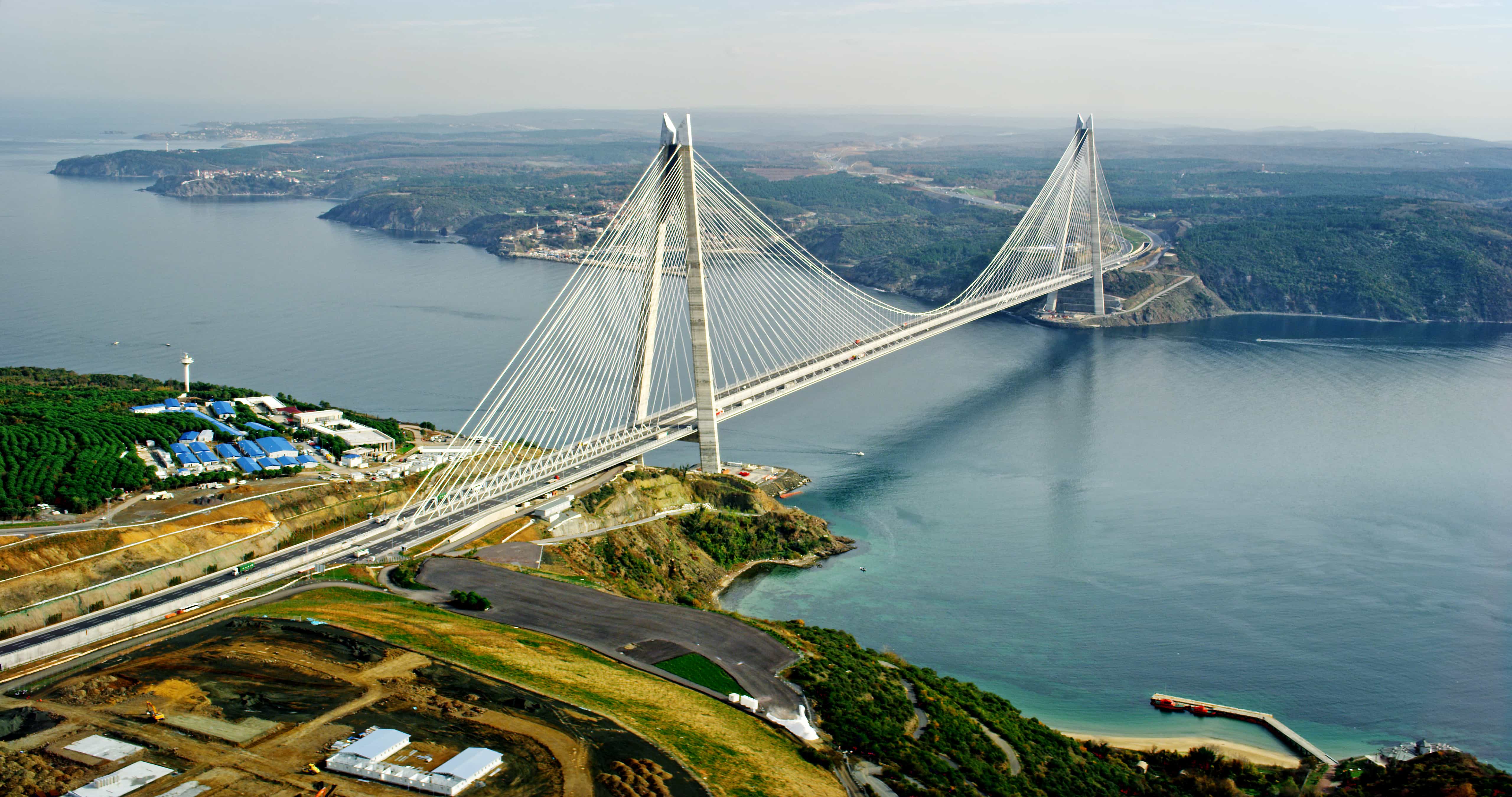 yavuz sultan selim bridge and northern marmara motorway