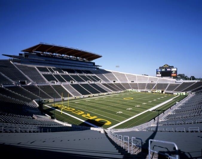 Autzen Stadium Seating Chart Football